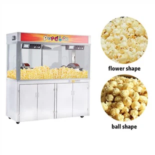 Large Popcorn Machine On Wheels